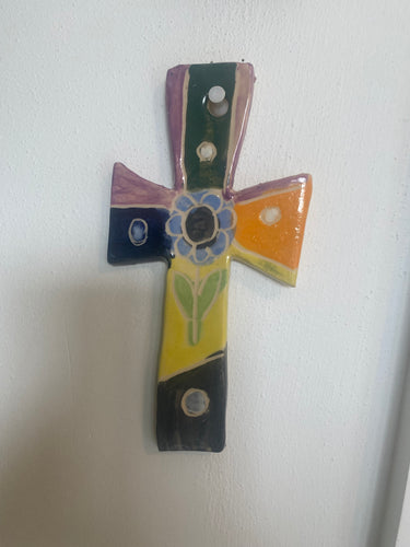 Cross - Medium Hand decorated